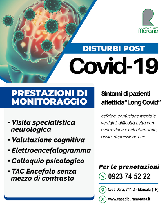 🔴 DISTURBI CEREBRALI LONG-TERM POST COVID 🔴