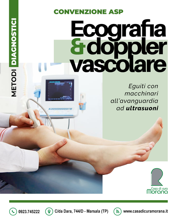 #Ecografia ed #Ecocolordoppler sono dei #MetodiDiagnostici basati sull'impiego di #ultrasuoni che vengono eseguiti con macchinari all'avanguardia da personale specializzato.