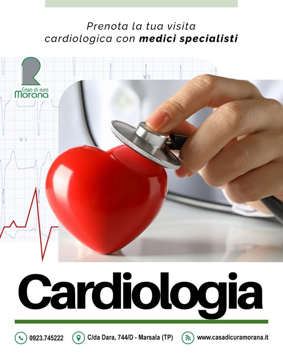 Prenditi cura del tuo #cuore, prenota la tua visita #cardiologica 💓