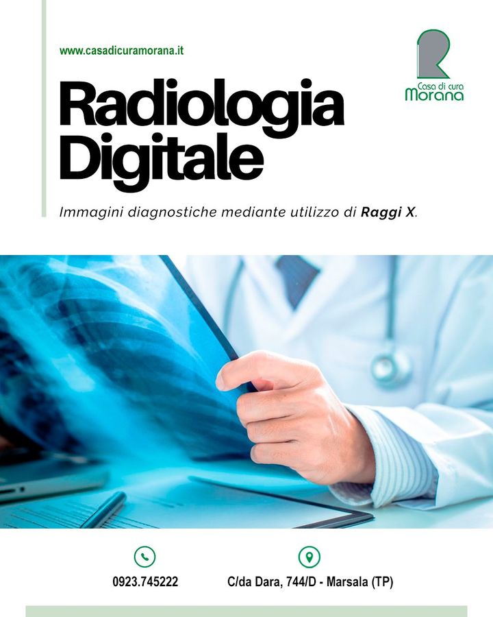 Prenota la tua visita #radiologica!👨‍⚕️

La #radiologia #digitale fornisce informazioni utili