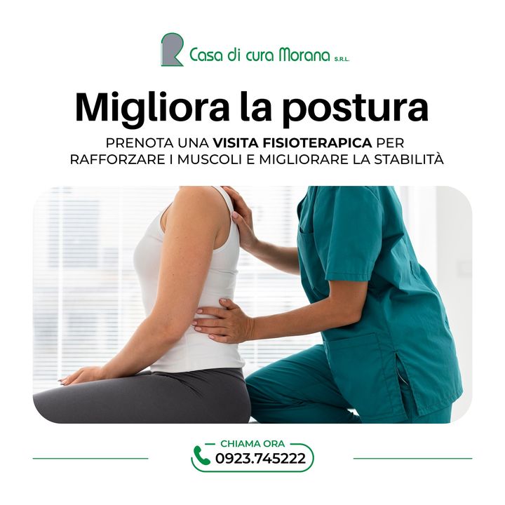 Se desideri migliorare la tua postura, una 𝗩𝗜𝗦𝗜𝗧𝗔 𝗙𝗜𝗦𝗜𝗢𝗧𝗘𝗥𝗔𝗣𝗜𝗖𝗔 può